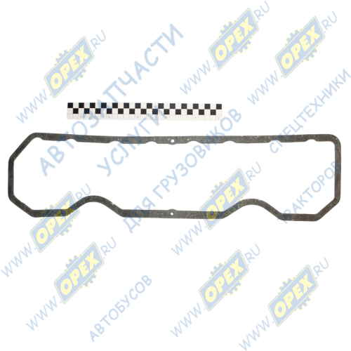 240-1003109 Прокладка С/Ф; 150х590 колпака крышки головки цилиндров МТЗ; (ПАРОНИТ 1,5мм) Techno Drive